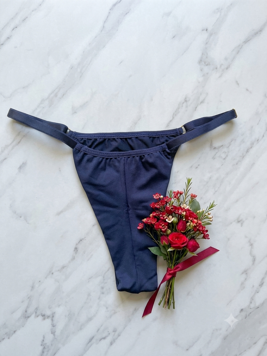 Brazilian Knickers - Navy Blue