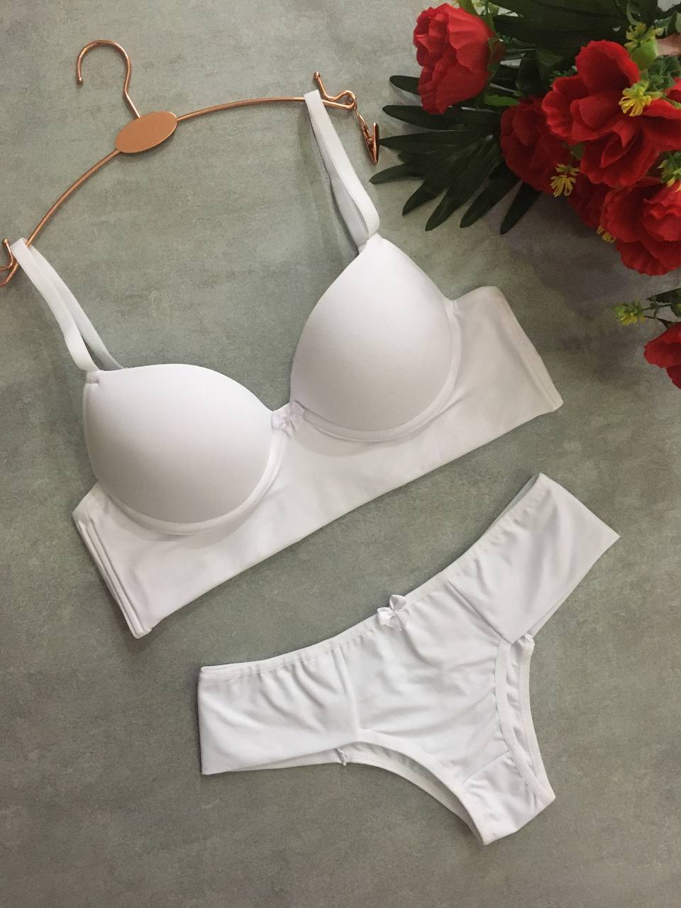 Everyday White Lingerie Set