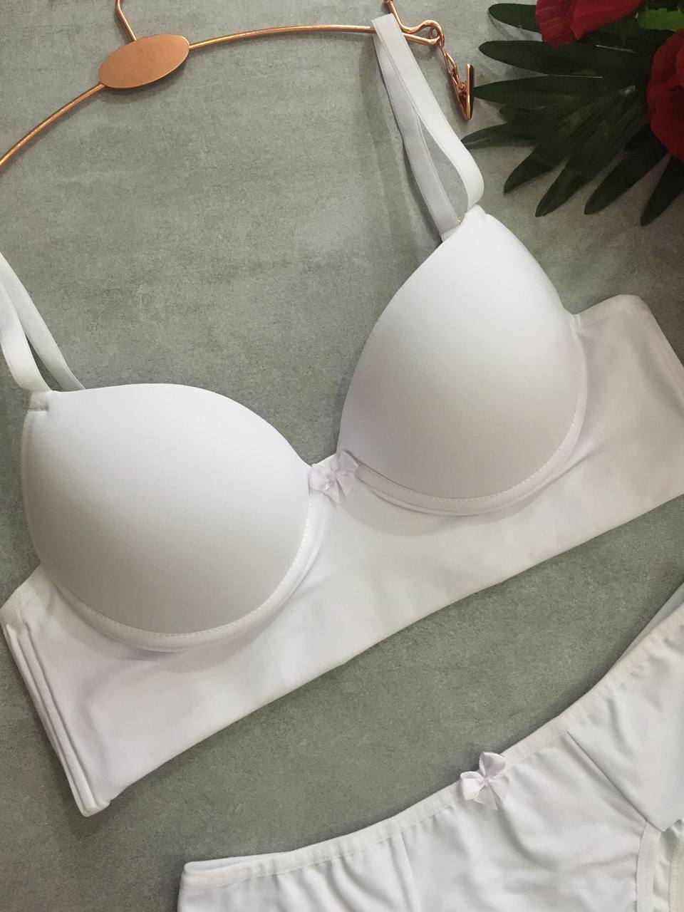 Everyday White Lingerie Set