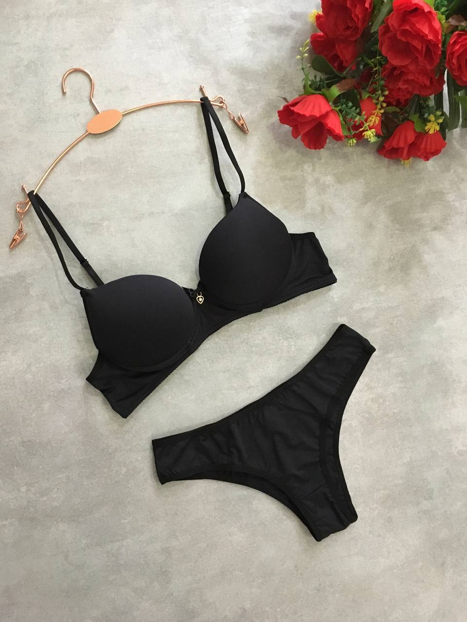 Black Everyday Lingerie Set