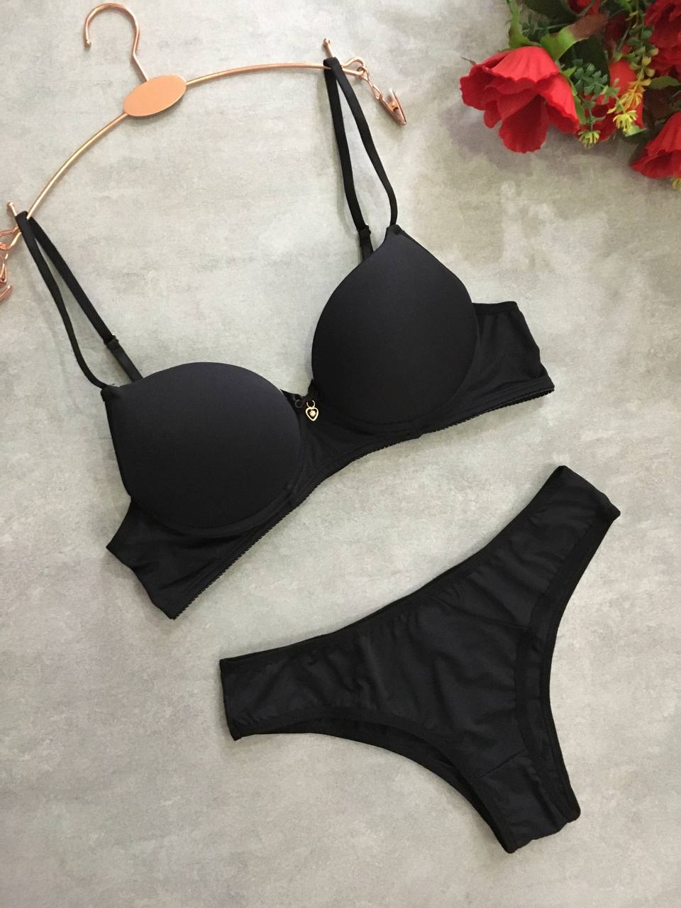 Black Everyday Lingerie Set