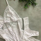 White Lace Chemise Set