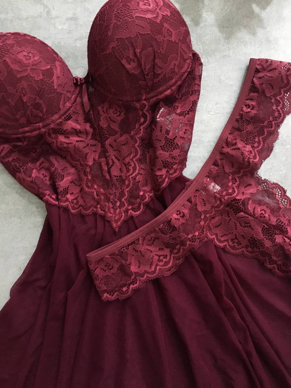 Lace Chemise Set