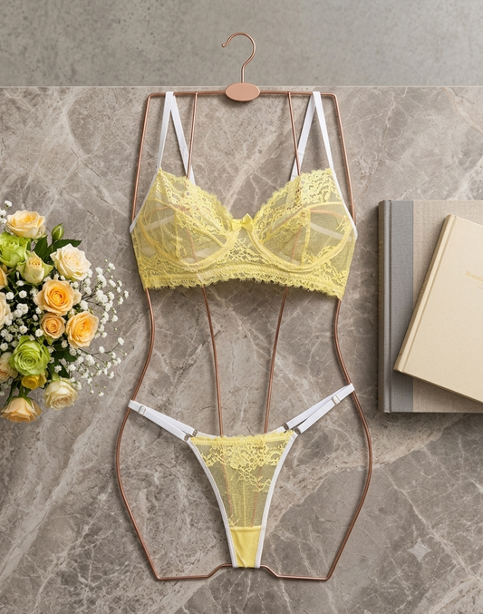 Limoncello Lace Set