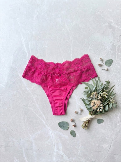 Lace Knickers - Red