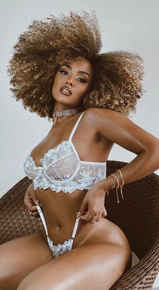 Sofie Lingerie Set - White